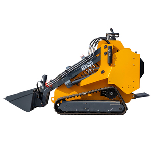 รถตักดินขนาดเล็กแบบมีรางตีนตะขาบ ยี่ห้อ China Skid Steer <span class=keywords><strong>Dingo</strong></span> รุ่น Stand on <span class=keywords><strong>Mini</strong></span> Crawler Skid Steer <span class=keywords><strong>Loader</strong></span> - Product Image 6
