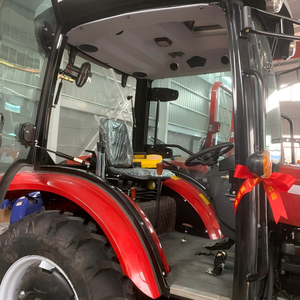Tracteur agricole 4x4 de 50 CV, tracteur à roues agricole compact, machine de travail de terrain - Product Image 6