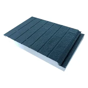 High Density Sound Proof eps sandwich wall panel metal insulation board metal siding for house Commercial Cold Room