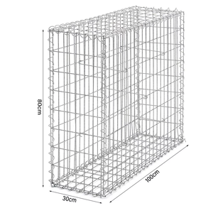 Gabion en treillis métallique galvanisé Gabion décoratif pour mur <span class=keywords><strong>de</strong></span> soutènement Plate-forme <span class=keywords><strong>de</strong></span> <span class=keywords><strong>jardin</strong></span> Clôture Gabion en treillis soudé vendu en <span class=keywords><strong>France</strong></span> - Product Image 6