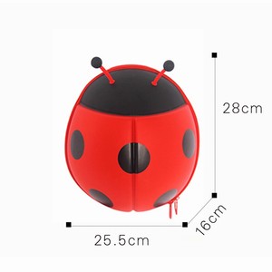 超可爱新款设计三件套可爱儿童瓢虫背包书包Eva材质冬夏用 - Product Image 5