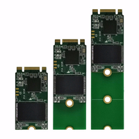M.2 2242 SATA SSD 64GB SLC daya rendah <3.3W Wear Leveling BCH ECC