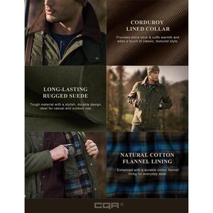 Custom Men's <b>Flannel</b> Shirt <b>Jacket</b> Long Sleeve Winter Warm Outdoor Casual Plaid <b>Jacket</b> Coat with Pockets - Product Image 6