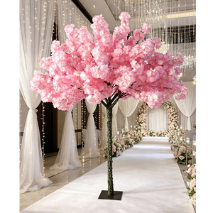 Arbre de <span class=keywords><strong>cerisier</strong></span> artificiel Shangpin bleu, rouge, blanc et violet, à branches tombantes, de 8 pieds, pour décoration extérieure - Product Image 6