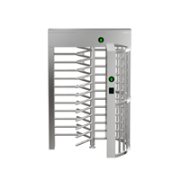Torniquete de Alta Seguridad Antirrobo y Antioxidación con Control de Acceso RFID, Torniquete de Altura Completa para Entrada de Edificios y Comunidades