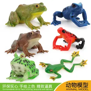 Hot mô phỏng của Hoang Dã Lưỡng Cư Mô hình cây Bull toad Đồ chơi nhận thức hiển thị