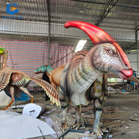FL-64 Lanternes d'animaux grandeur nature personnalisées pour le Festival des lanternes, lanternes géantes de dinosaures pour les parcs à thème