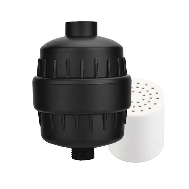 Bathroom Water Purification Powerful 15 Stages KDF Vitamin C Water Purifier Filter Shower Head Shower Filter for Sensitive Skin