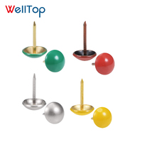 18.025 WELLTOP Boucle de décoration de meubles, Clou de canapé diamanté, Clou en verre à strass, Boutons en cristal pour sacs, Clous de rembourrage