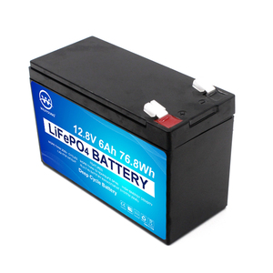 12V 6ah Lithium Iron Phosphate Battery Built-in BMS for Solar Power System House Trolling Motor - Product Image 1