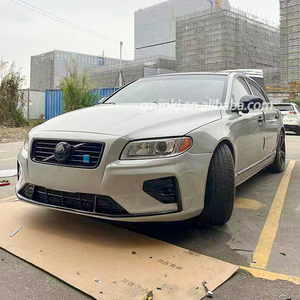 Pour 2007-2015 <span class=keywords><strong>Volvo</strong></span> S80L kit carrosserie <span class=keywords><strong>Volvo</strong></span> S80L ancienne mise à niveau nouvelle calandre de pare-chocs avant lèvre avant - Product Image 3