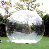 Tente bulle gonflable publicitaire, maison gonflable en PVC, boule de neige gonflable géante, globe de neige gonflable de Noël pour événements de Noël