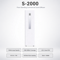 Diffuseur de parfum commercial S-2000, nébuliseur d'arômes, système de parfum pour clinique, silencieux, moins de 50 dBA