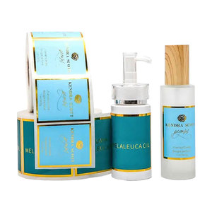 Biểu Tượng Tùy Chỉnh UV In Mỹ Phẩm Nhãn Dán Nhãn Cuộn Acrylic Chất Liệu Cho Chai Bao Bì-Nước Hoa Nến Dầu Gội Đầu Son - Product Image 1