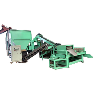 Professional <b>Tire</b> Recycling Rubber Powder Equipment Motor Engine Automatic Cutting Separating Grinding Line for 10-60mesh Powder - Product Image 1