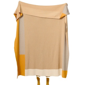 Plaids en tricot super doux en acrylique, super doux et chauds, pour canapé et lit, 130*160cm - Product Image 1