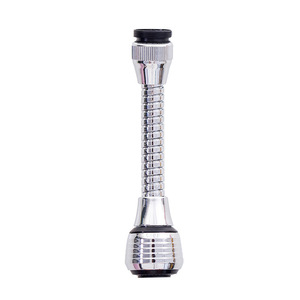 Prolongateur de robinet en acier inoxydable avec tête de pulvérisation économiseur d'eau et filtre pour évier de cuisine - Product Image 4