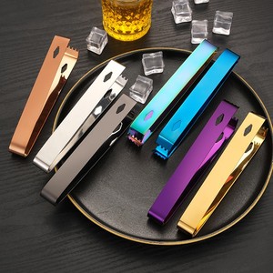 Premium Wholesale Durable Food Grade Buffet &amp; Kitchen Tools Metal Stainless Steel SS304 Ice <strong>Tongs</strong> | OEM/ODM Available - Product Image 5