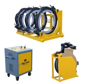 WP1200mm Aluminum clamp competitive price butt welding machine hdpe pipe welding machine price