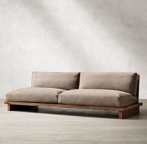 Minimalist ische hochwertige Eichenholz <span class=keywords><strong>Sofa</strong></span> garnitur Großhandel zu Hause Wohnzimmer möbel - Product Image 2