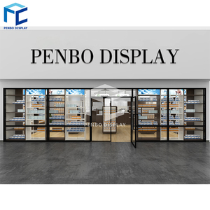 Penbo présentoir médical en métal en bois étagère de magasin de <span class=keywords><strong>pharmacie</strong></span> murale moderne pour magasin de <span class=keywords><strong>pharmacie</strong></span> - Product Image 5
