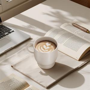 Gobelet de brossage en plastique épaissi et résistant aux chutes pour usage domestique, dortoir avec poignée gobelet d'eau, gobelet simple pour rince-bouche - Product Image 1