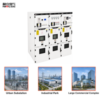 Subestación de utilidad: Aparamenta de media tensión para redes eléctricas con configuración personalizada de cable de barra colectora y relé de protección
