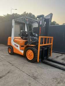 Chariot élévateur diesel TCM FD30 3 tonnes d'origine japonaise utilisé pour les fermes avec composants de base inclus - Product Image 5