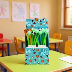 Mi Casita Gel Pen 0.5 Mm Sports Theme For Kids Drawing Toys - Product Image 2