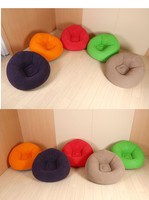 Sitzsack Stuhl Aufblasbarer Lazy Sofa Stuhl Keine Füllung Ultra Soft Faltbare Beflockung möbel Sitzsack Bequemer Sitzsack für Schlafsaal