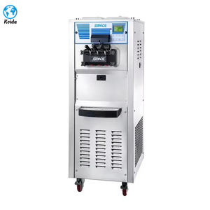 2024 Nieuwe Ruimte 3 Smaken Vloer Model Softijs Machine Luchtpomp Roerwerk - Product Image 1