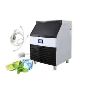 Top Fashion High Efficiency Commercial 100Kg Per Day Clear Ice Cube Maker Making Machine
