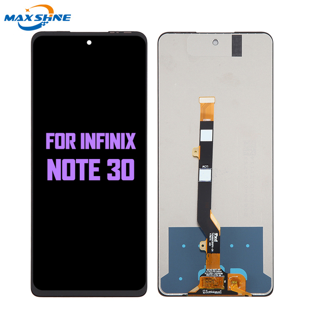 Original LCD for Infinix Note 30 4G Screen Replacement Mobile Phone Lcds for Infinix X6833 X6833B Lcd Display Pantalla