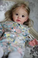 Lifereborn réaliste Reborn poupées enfant en bas âge fille bébé doux poupées jouets 24 ''Reborn De silicone avec corps en coton pour filles cadeaux