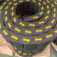 Chaîne de protection de câbles flexible en nylon pour machines-outils CNC professionnelles