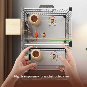 Fabrika Tedarikli Damızlık Kuş Kafesi Kuş Villası Kuş Güvercin Papağan Oyun Kafesi - Product Image 4