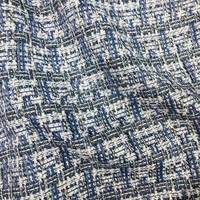 Veste en laine et tweed, tissu jacquard pour l'hiver, étoffe jacquard interlock, laine, tweed, film