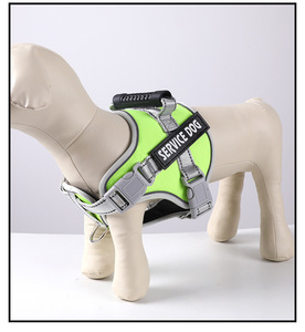 Coleira de Treinamento para Cães em Nylon Ecológico 2024 com Fecho de Fivela, Colete Refletivo <span class=keywords><strong>S</strong></span>ólido Ajustável e Rebites para Cães - Product Image 3