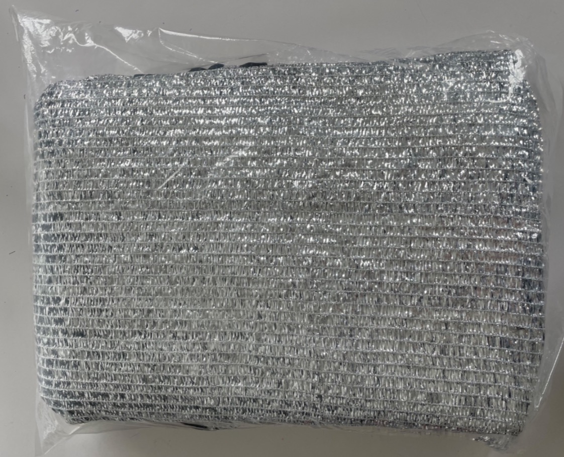 Hdpe Outdoor 350gsm Greenhouse Shade Cloth 50% Reflective Aluminum Foil