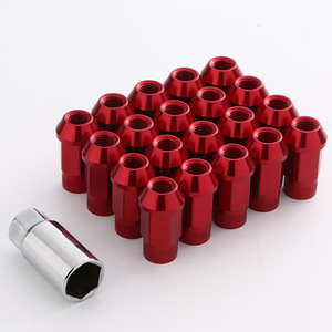 Tuercas de <span class=keywords><strong>Seguridad</strong></span> Antirrobo para <span class=keywords><strong>Ruedas</strong></span> (Bloqueadores de <span class=keywords><strong>Ruedas</strong></span>) - Compatibles con Múltiples Modelos de Automóviles, M12x1.5/1.25 - Product Image 1