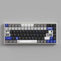Nouveau clavier mécanique ultra-fin ultra-léger à disposition 75% avec interrupteurs Kaih à profil bas, boîtier en aluminium, batterie 4000mAh