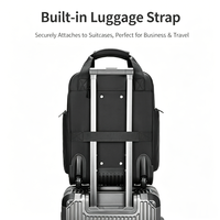 Valise à roulettes pour ordinateur portable de grande capacité, imperméable, pour voyages d'affaires, bagage à main approuvé par les compagnies aériennes, sac à roulettes pour hommes