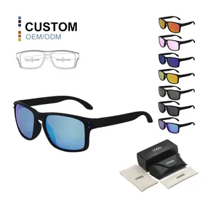 2024 Wholesale TR90 Custom Outdoor Cycling Fashion Polarized Brand Luxury Custom Logo Mens Sunglasses With Logo For Men