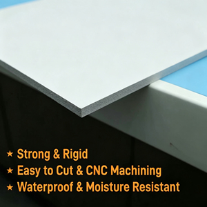 Panneau en mousse PVC écologique, feuille de plastique rigide et légère pour la construction et la décoration intérieure et extérieure - Product Image 3