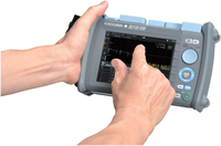 Testeur de fibres de câble de réflectomètre de domaine temporel optique d'origine japon Yokogawa AQ1210 série OTDR 1310nm 1550nm 1625nm