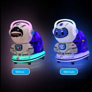 Nuevo Coche de Juguete Eléctrico para Niños con Monedas, Máquina de Juego MP5 con Columpio de Astronauta - Product Image 5