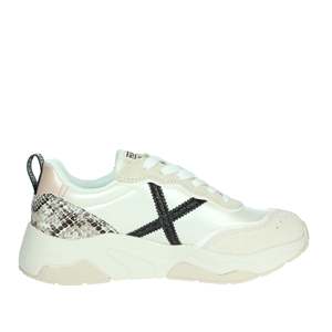 Zapatillas Deportivas Munich Donna 8770170 Panna Blancas con Estampado de Serpiente, Zapatos de Moda para Mujer - Product Image 4