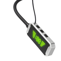 Écouteurs sans fil à affichage LED, tour de cou, Bluetooth 5.4, chargement Type-C, écouteurs magnétiques, écouteurs de sport