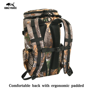 Sac <span class=keywords><strong>à</strong></span> dos tactique de <span class=keywords><strong>chasse</strong></span> GAF Brush Tricot 18L DWR imperméable camouflage avec porte-arme - Product Image 2