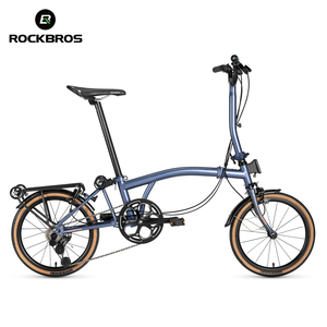 Xe đạp gấp người lớn khung nhôm siêu nhẹ ROCKBROS 7 tốc độ, thiết kế di động, dành cho đi phố và giải trí - Product Image 1